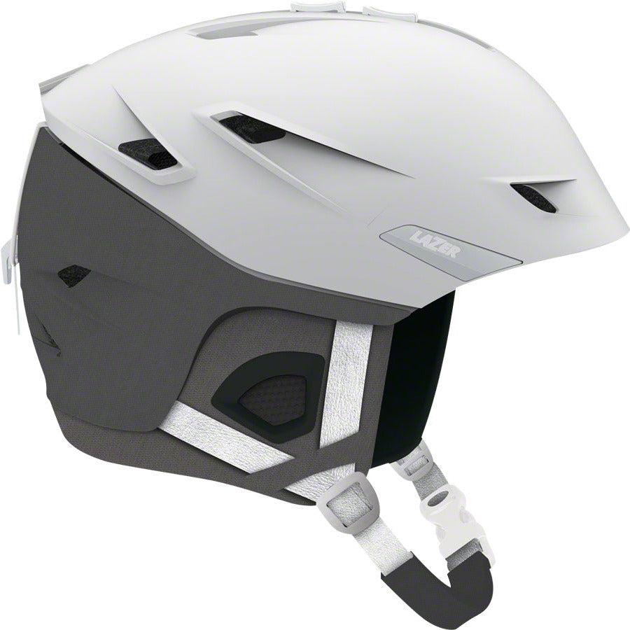 lazer-mozo-deluxe-snow-helmet-matte-light-gray-and-fabric-sm