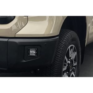 Cali Raised Toyota Tundra LED Fog Light Pod Replacement Mounting Brackets / 2014+ - Aventuron 