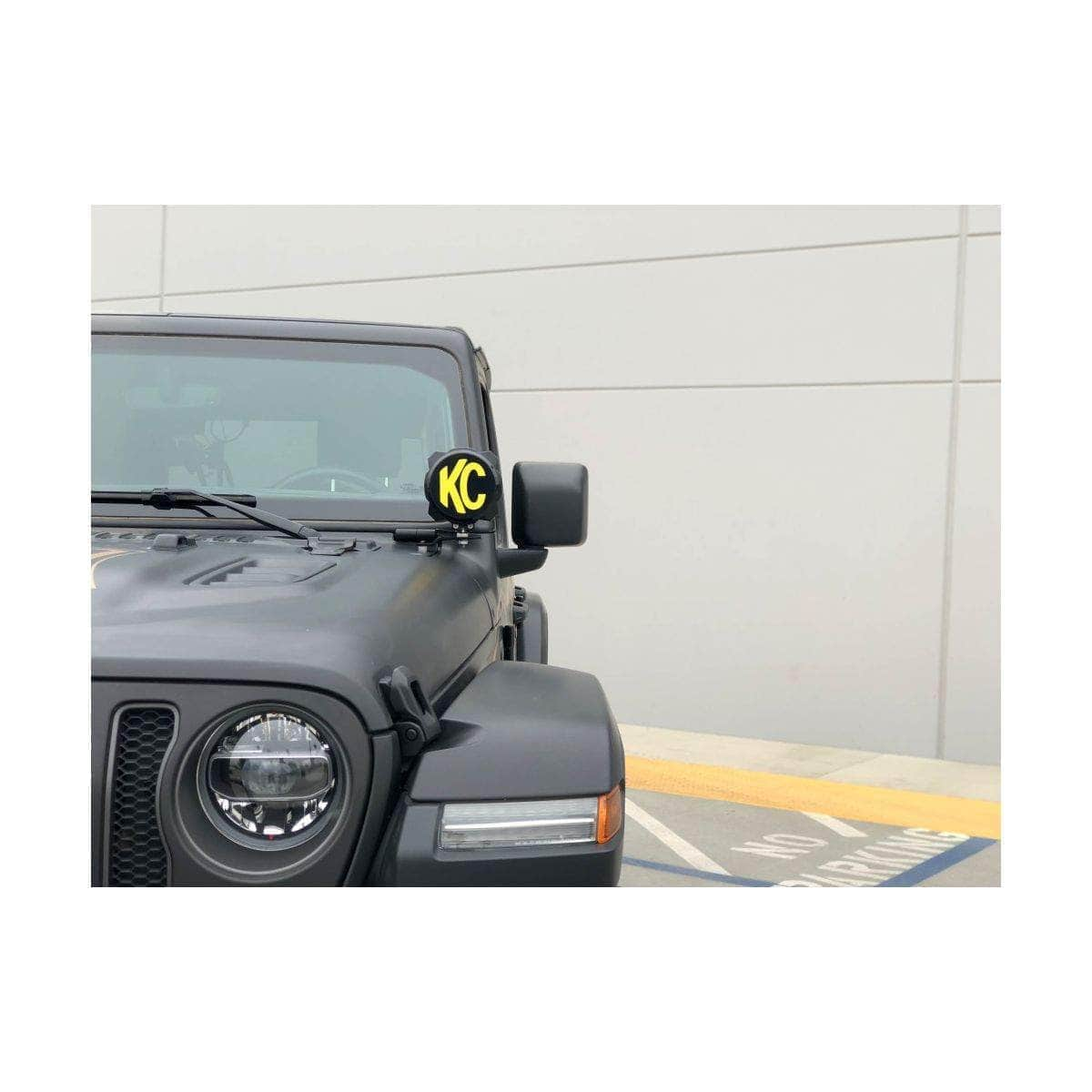 KC 2018-2019 Jeep JL A-Pillar/Windshield Mount Light Kits - Aventuron