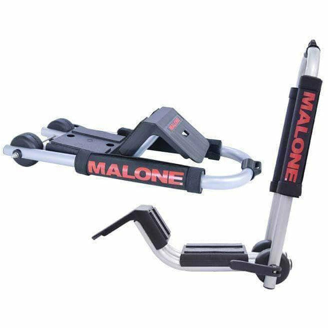 Malone Auto Racks Malone DownLoader Kayak Carrier with Tie-Downs - J-Style - Folding - Side Loading Racks