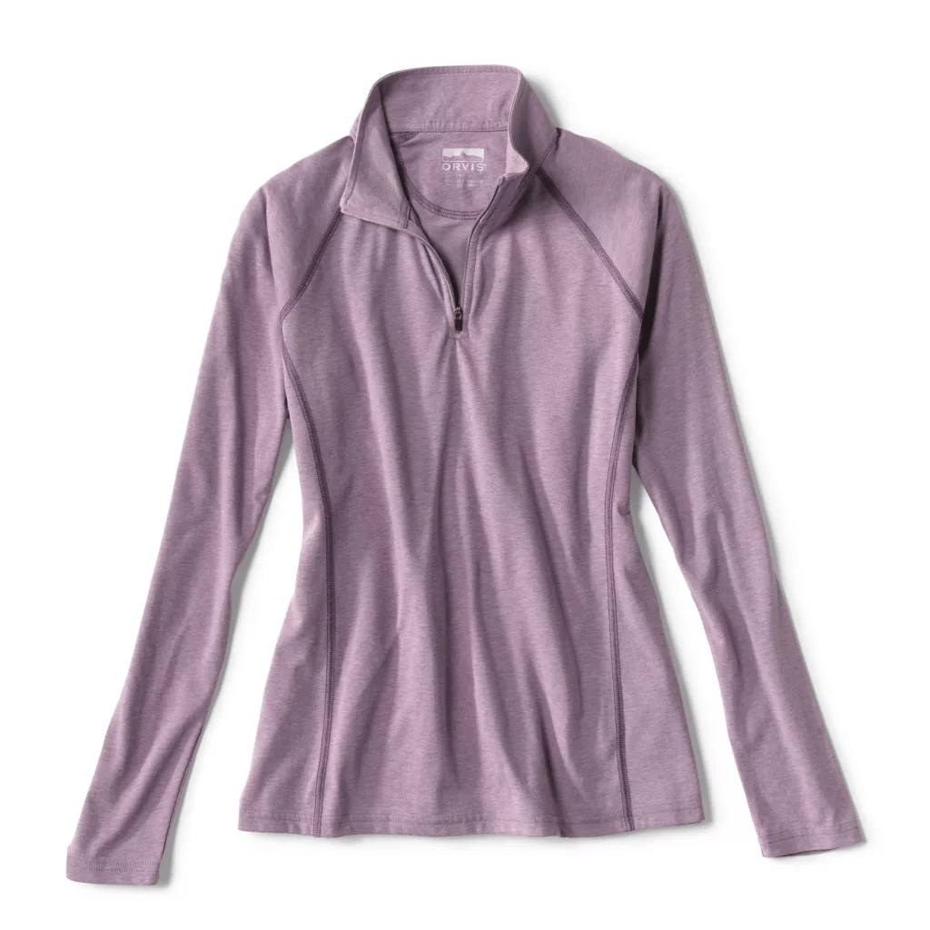 orvis-womens-drirelease-long-sleeved-quarter-zip-tee-closeout