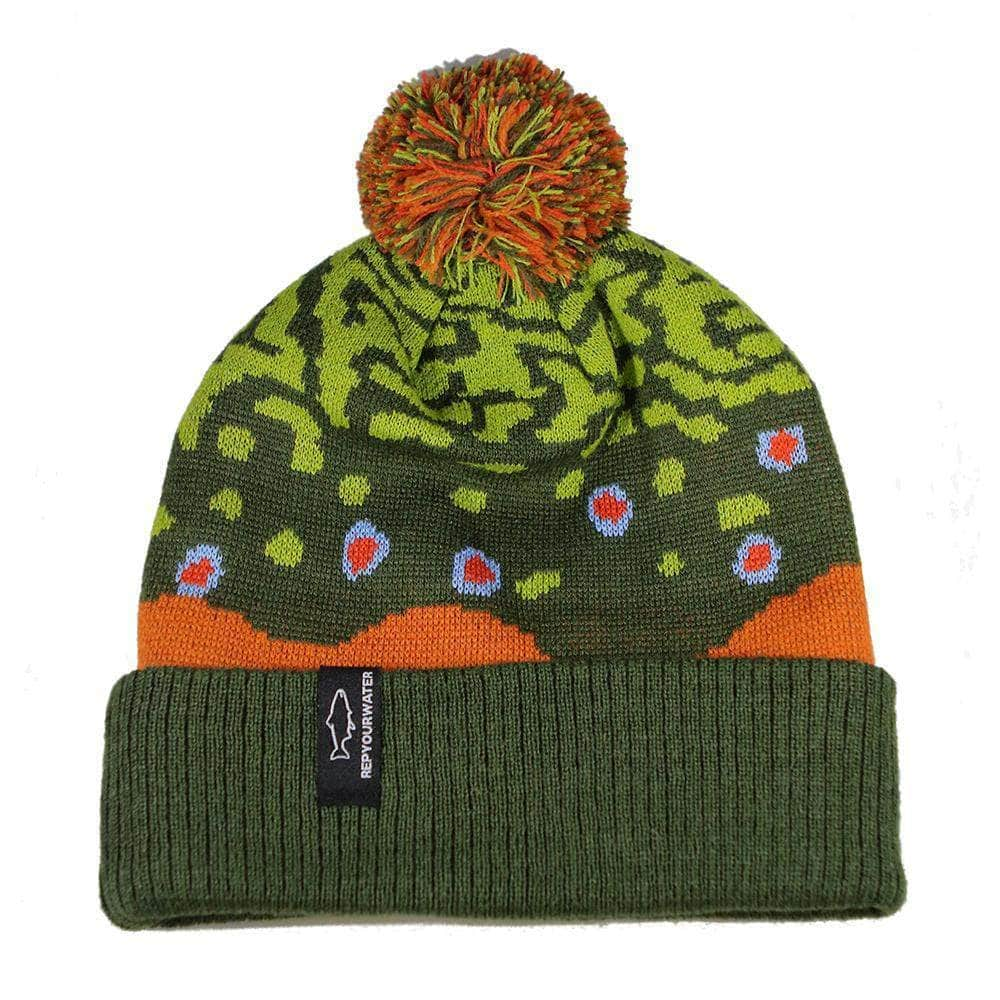 repyourwater-brook-trout-skin-2-0-knit-hat