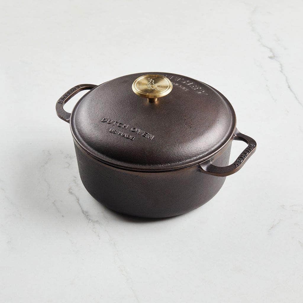 Smithey Ironware Smithey 3.5 Qt Dutch Oven Cast Iron Cookware