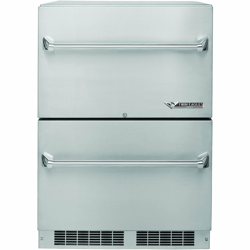 twin-eagles-24-two-drawer-outdoor-refrigerator
