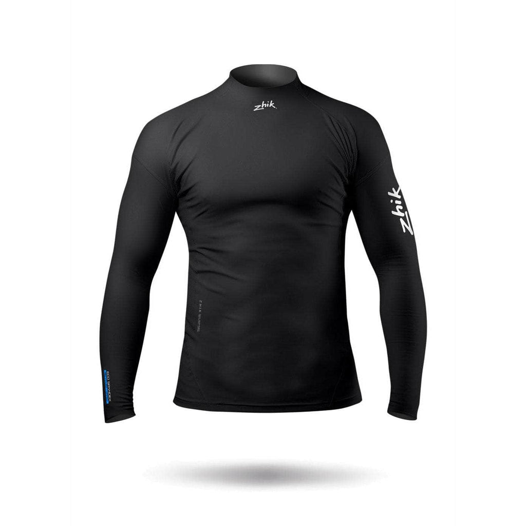 zhik-mens-black-eco-spandex-long-sleeve-top