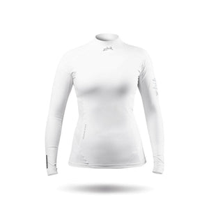 zhik-womens-white-eco-spandex-long-sleeve-top