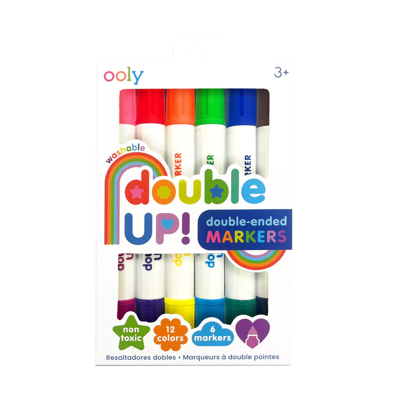 Double Up! Double-Ended Markers - Set of 6