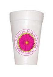 Miss to Mrs Bachelorette Styrofoam Party Cups,Wedding Cups,Preppy Cups