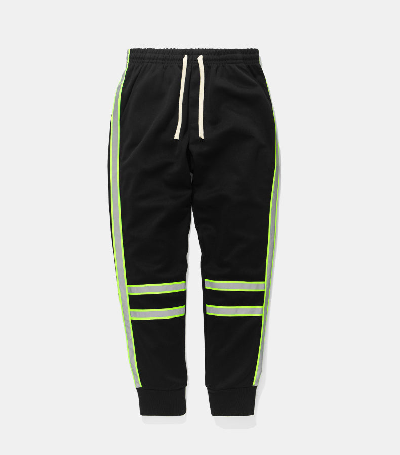 reflective stripe pants