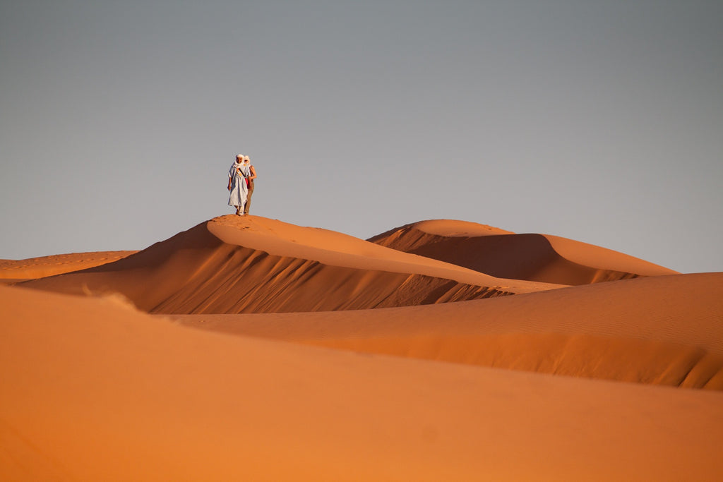 Bedouins wearing wool in the heat of the desert shows that Merino wool clothing is ideally suited for Summer.