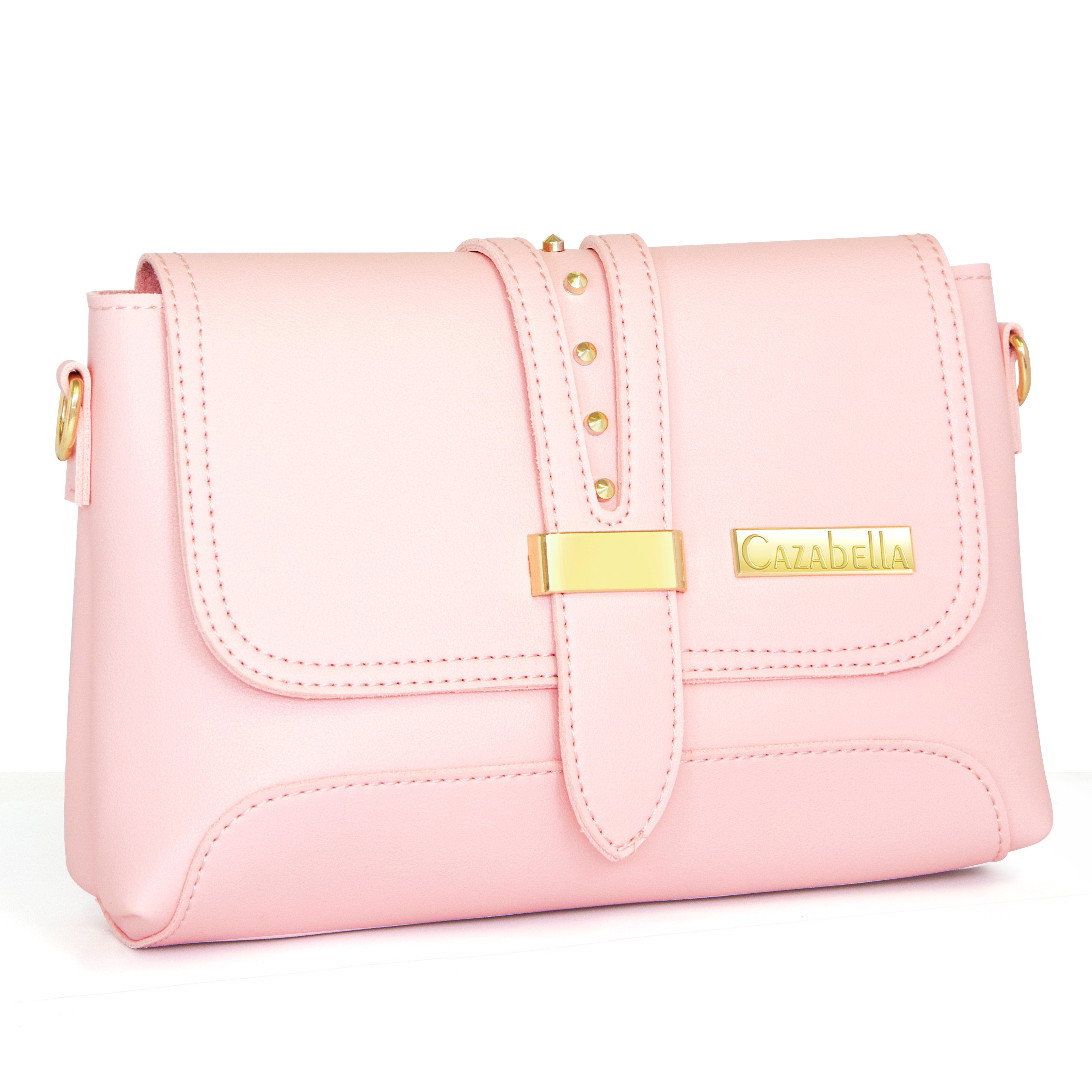 light pink handbag