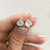 Everyday Gemstone Stud Earrings Aquamarine-Earrings-Uberkate_Personalised_Gemstone_Jewellery