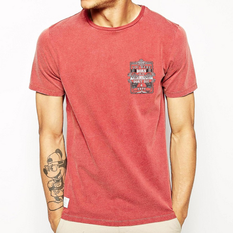 red color tshirt