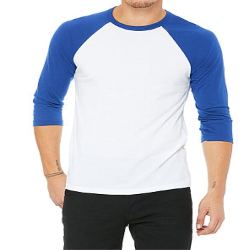 blue baseball t shirt