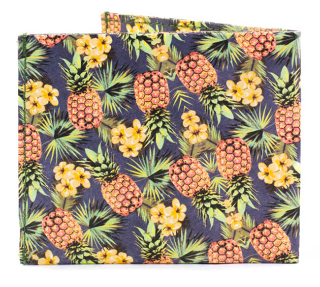 'Pineapples' Flat Wallets For Men | Paper Wallet – Paperwallet