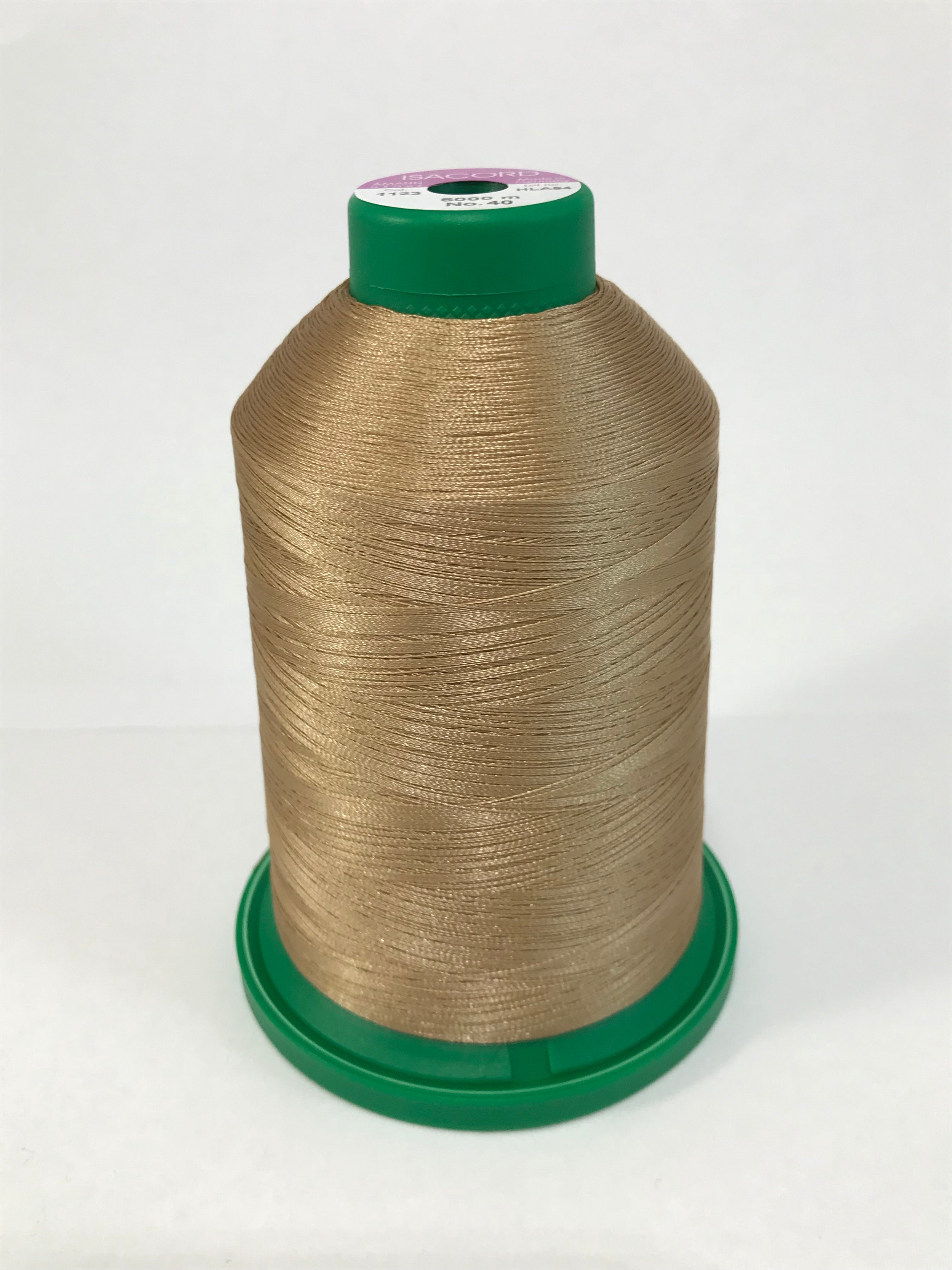 1123 CARAMEL CREAM ISACORD EMBROIDERY THREAD 40 WT Sii Store