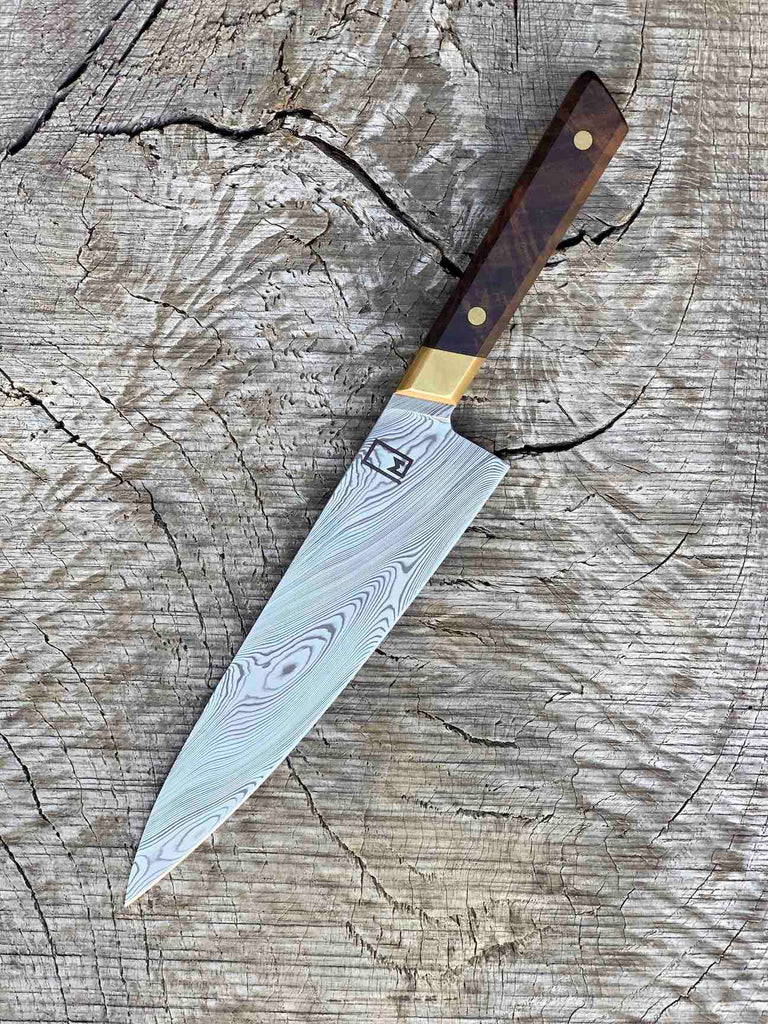 Nakiyo Teak San Mai Paring Knife