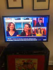 Owners Anne and Kate on TV with Fox news