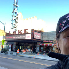 lake theater in oak park marquee