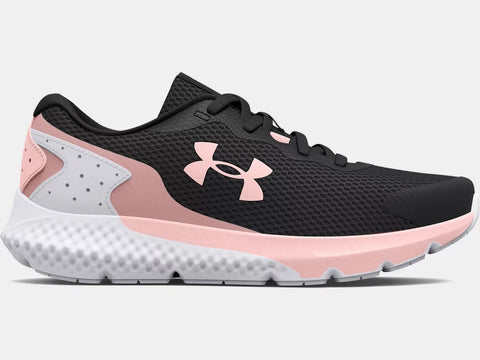 Under Armour Girls Youth Charged Pursuit 3 Big Logo Running Shoe