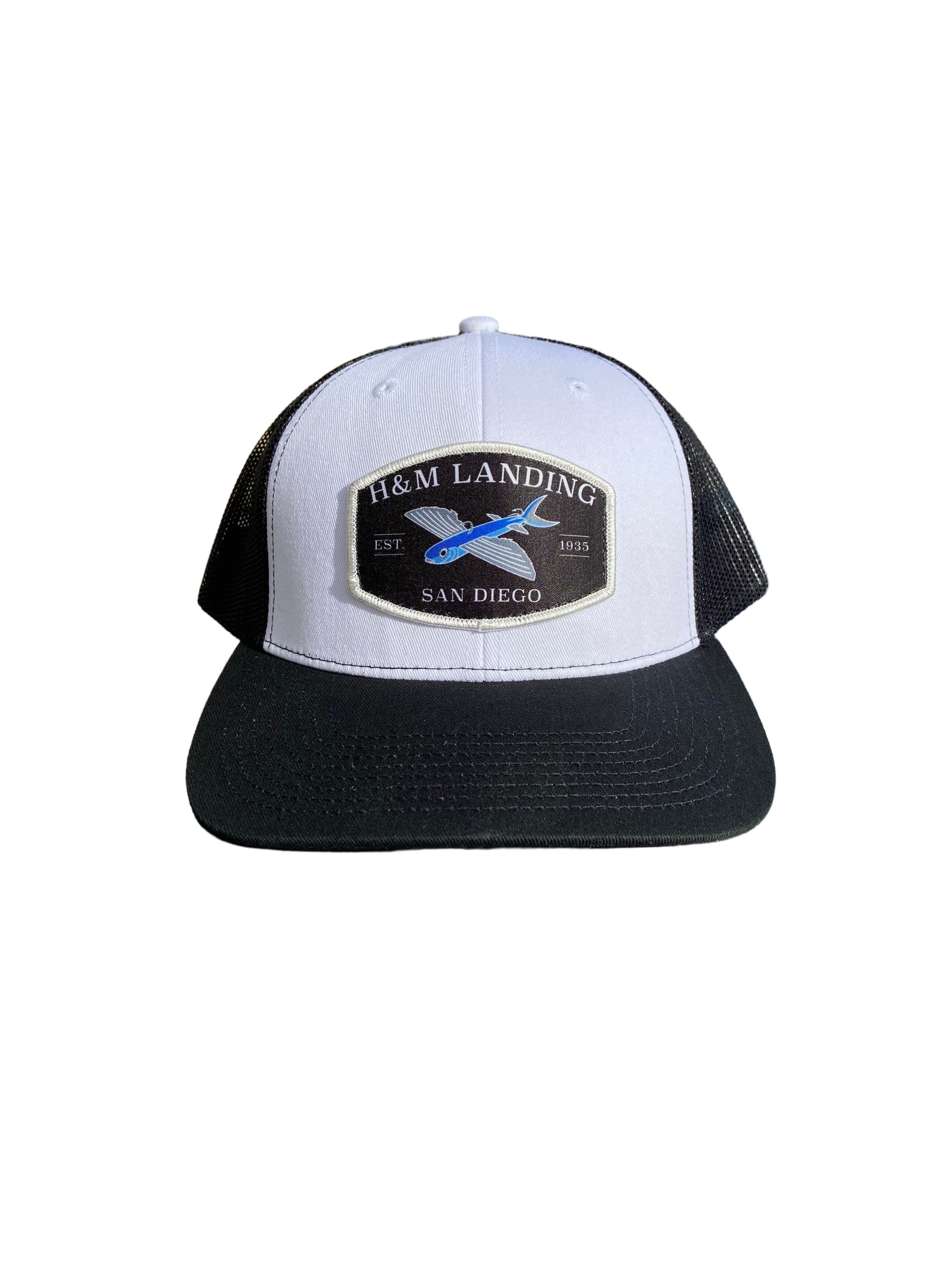 FLYING FISH PATCH TRUCKER HAT – H&M Landing Store