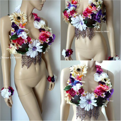 Floral Hawaiian Bra - Futura Online Shop