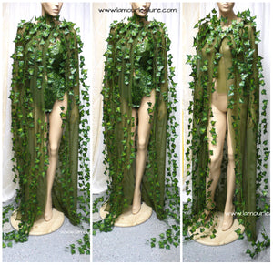 Mother Earth Poison Ivy Cape Rave Wear Cosplay Halloween – L'Amour Le Allure