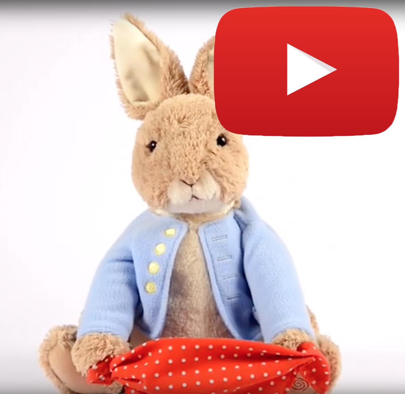 peter rabbit peek a boo toy