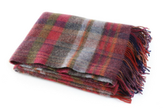 Irish Wool Throw Blanket