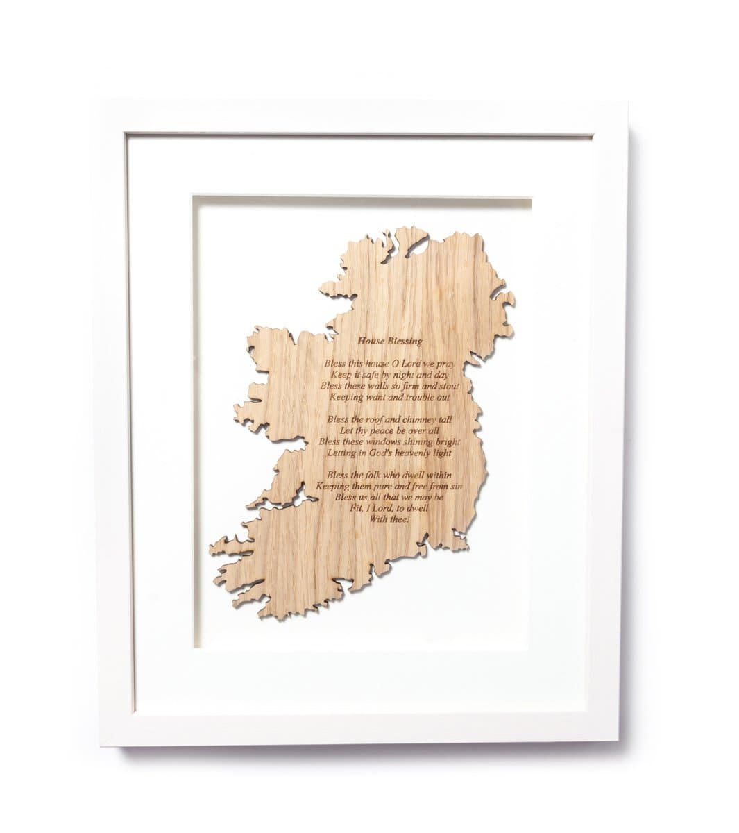 Irish House Blessing Framed Wall Decor Made In Ireland Bless This Hous Biddy Murphy Irish Gifts