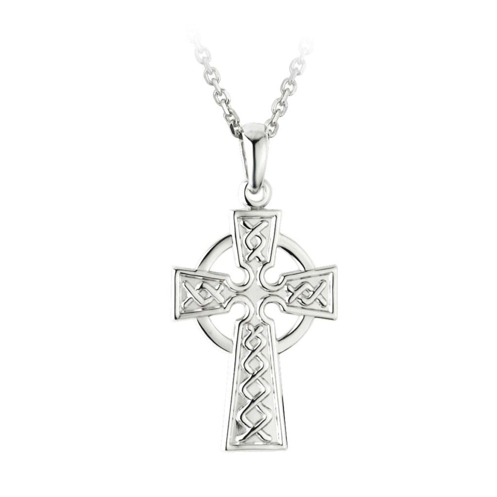 Celtic Cross Necklace Mens Sterling Silver Two Sided Irish Made Solvar D847d695 89f9 4ede 958e F59b0f292e27 1024x1024 ?v=1547140635