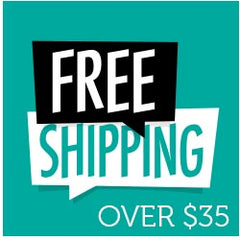 Free Domestic Shipping over $35