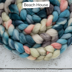 Beach House (shown here on Superwash BFL) 