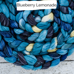 Blueberry Lemonade (shown here on Targhee/Bamboo/Silk) 