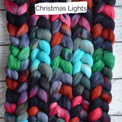 Christmas Lights (shown here on Merino) 