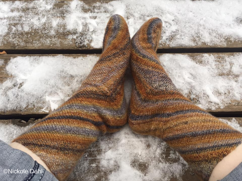 Socks from Old Birch on BFL/Seacell
