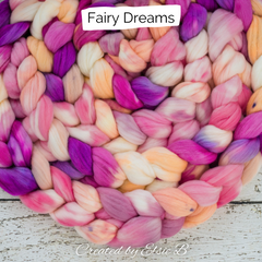 Fairy Dreams spinning fiber 