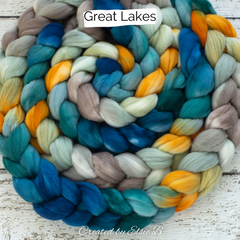 Great Lakes spinning fiber 