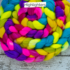 Highlighters spinning fiber 