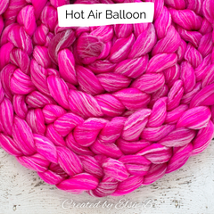 Hot Air Balloon on Merino/Seacell 
