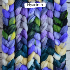 Hyacinth spinning fiber 