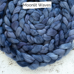 Moonlit Waves on Organic Merino