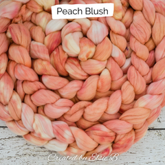 peach blush on merino