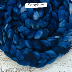 sapphire on superfine merino