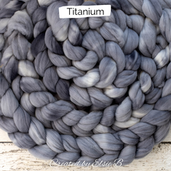 titanium on merino