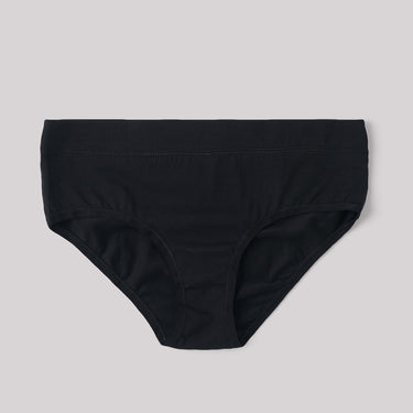 sam organics Organic Cotton Underwear Womens Briefs 4 Pack. Black