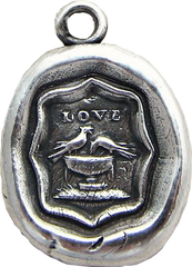 Love Birds Wax Seal Meaning