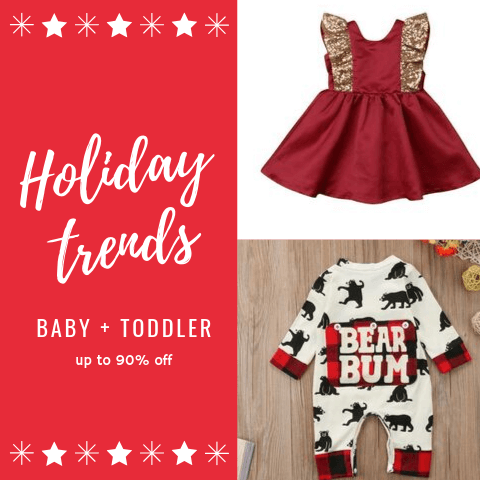 Holiday outfits for baby and kids