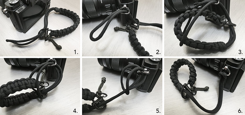 ARKTYPE Camera Strap Quick Reference Guide - Hitch Knot Attachment