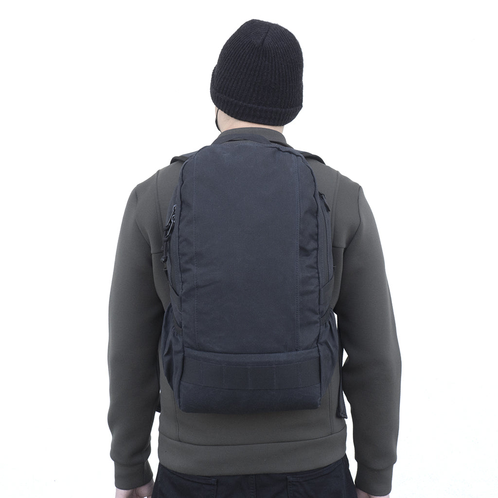 Jetpack - 22L - Waxed Canvas - Black